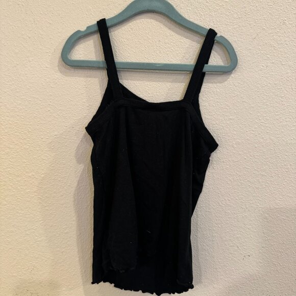 Art Class Black Ribbed Tank with Rainbow Hearts – Size Small (6/6X) - Picture 5 of 5